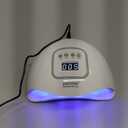JODSONE U V LED Nail Lamp, Nail Dryer for Gel Polish, Led Light with Automatic Sensor & 4 Timers (Milky White)