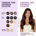 Clip in Hair Extensions Real Human Hair 18 inch 100g/3.6oz Straight Seamless Invisible Human hair Extensions Clip ins for Women Double Weft 8pcs #1B-Natural Black
