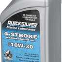 Quicksilver 4-Stroke Oil Change Kit – for Mercury Outboard Engines – 15, 20, 25, 30, 40, 50, 60, 75, 90, 115, 150, 175, 200, 225, 250, 300, 350, 400 HP, Unspecified
