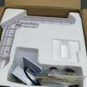 Pro Serger Sewing Machine, Heavy-Duty Industrial Metal Frame Overlock Machine with 3-4 Stitch Capability, Overlocker Sewing Machine with LED Light12 Stitch Patterns, 1,250 Stitches Per Minute, White