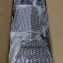 Heeyoo Dog Pooper Scooper, Dog Poop Tray and Rake Set, Pet Waste Removal Scoop with Long Adjustable Sectional Stainless Handles (Silver/Black)