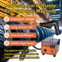 HighPower Professional Portable Tyre Regroover for Tread Pattern, 20 Blades