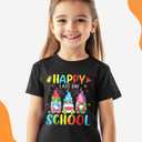 Last Day of School Shirt for Toddler Boys Girls Kids, Happy Funny End of School Year Graduation Shirts Graphic Tee Tops, 2-8T (Black)