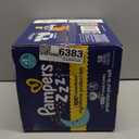 Pampers ZZZ Overnight Diapers, Size 4 (22-37 lbs), 58 Count, Nighttime Protection Disposable Baby Diaper, Night Time Leak and Skin Protection