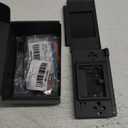 eXtremeRate Black Replacement Full Housing Shell for Nintendo DS Lite, Custom Handheld Console Case Cover with Buttons, Screen Lens for Nintendo DS Lite NDSL - Console NOT Included
