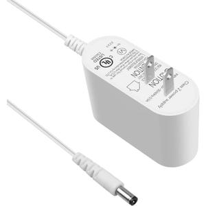 Power Cord Replacement 19V Charger for 2503 3115 EV675 Compatible 1618523 2859 2859Z Sweeping Robots, 19V AC DC Adapter Power Supply Cord 6FT