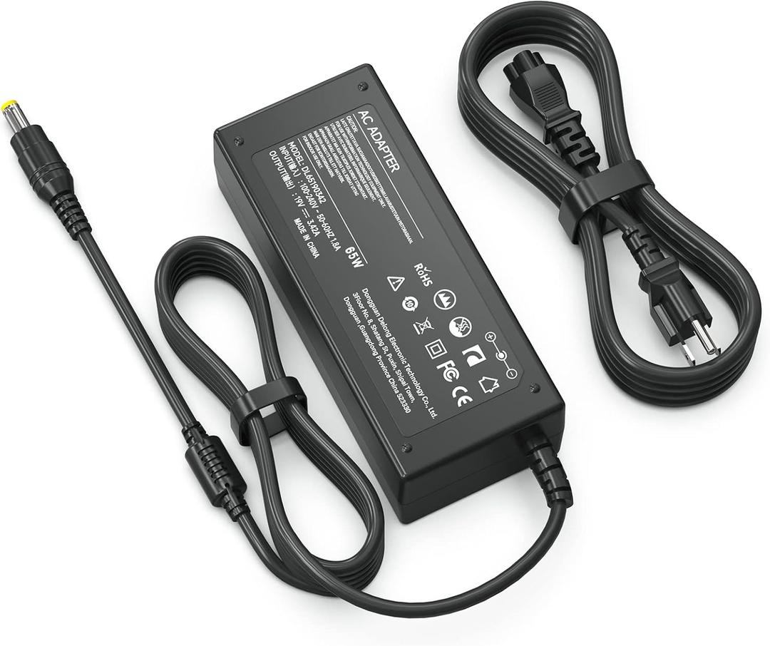 19V Adapter Power Cord for Acer LCD Monitor H236HL SA230 G276HL G246HL G206HQL S271HL S240HL G236HL S220HQL S242HL G226HQL S202HL S230HL G237HL S231HL S232HL S241HL H226HQL H276HL HN274H