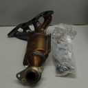 PHILTOP Front Catalytic Converter Compatible with 2001-2005 Civic 1.7L DX/GX/HX/LX/LX Special Edition/Value Package - Replace# 16373, 642281, 40582 Direct-Fit Stainless Steel (EPA Compliant)