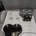 Dual-Head Electric Orange Juicer Squeezer, Citrus Juicer Machines with Power Cord & Cleaning Brush, 1-Touch Automatic Juicer Machine for Orange, Lemon, Lime, High Juice Yield, Built-in Cutter (White)