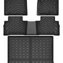 AUTOSAVER88 Floor Mats & Cargo Liner Fit for Hyundai Tucson 2022 2023 2024 2025 2026 (Non PHEV/Hybrid Models), Custom Fit for Tucson Floor Liner TPE Trunk Mat Car Mats Full Set Black