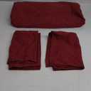 Bedsure Burgundy Duvet Cover Queen Size - Soft Double Brushed Duvet Cover for Kids with Zipper Closure, 3 Pieces, Includes 1 Duvet Cover (90"x90") & 2 Pillow Shams, NO Comforter 