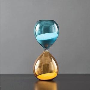 Hourglass Sandglass Timer Hourglass for Ornament Decoration Festival Christmas Frame Sand Timer Clock Hourglass Timer for Kids Classroom Kitchen Games Home Office Decoration,Creative Gifts (Color : B