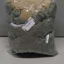 JOKIVTOU Recliner Chair Covers 4-Pieces Reclining Chair Slipcovers with Pocket& Elastic Bottom, Soft Feel Fitted Lazy Boy Sofa Couch Cover Washable, Stretch Recliner Furniture Protector (1 Seater, Green)