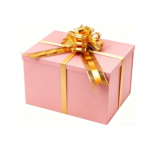 UoeRing Pink Extra Large Gift Box 1Pcs 17x13x11 inch,luxury Gift Box with Lid for Birthday Christmas Valentine's Day Mother's Day 