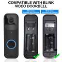 Doorbell Adapter for Blink Doorbell Camera, Doorbell Transformer Shell with 18ft/5.5m Waterproof Cable Continuously Supply Your Video Doorbell 2021 2023 Version