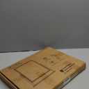 ROLOVE 16"x13" Vanity Mirror with Lights, Three Colors Lighting Mode, 360Rotation, Lighted Makeup Mirror wih Stand for Desk, Bedroom, Dorm, Gifts for Women (White)