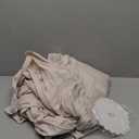 Bunnikins & Clover Bed Canopy for Girls Boys Bedroom Decor, Round Dome Mosquito Net for Baby Crib, Nook Castle Game Tent Nursery Decoration for Child, Play or Reading (Khaki)