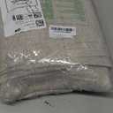 NICETOWN 100% Blackout Linen Curtains 90" Long for Bedroom, Thermal Insulated Living Room Curtains with Liner, Farmhouse Style Linen Blend Window Draperies for Dining Room (2 Panels, 52" W, Natural)