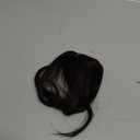 Hair Toppers for Women with Bangs 100% Human Hair 3603D Cover Fake Bangs Hair Topper with Thinning Newly Upgraded Realistic Scalp with Hairpieces for Daily Wear(Brown BlackSide Bangs)