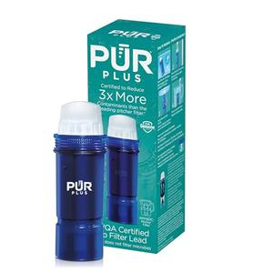 PUR PLUS Lead Reducing Water Pitcher and Dispenser Replacement Filter 1-Pack, NSF and WQA Certified – Compatible with all PUR brand Pitchers and Dispensers, Blue, PPF951K1