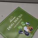 EXPAWLORER Anti Slip Dog Socks to Prevent Licking Paws, Dog Shoes for Hot Pavement, Dog Booties for Hardwood Floors, Dog Boots & Paw Protectors with Grippers for Small Medium Large Senior Dogs Blue S