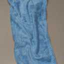 YYXR Microfiber Quick Drying Hair Towel Wrap - Super Absorbent Drastically Reduce Hair Drying Time (Blue)