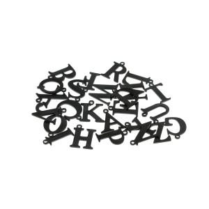 No Brand Black Letters