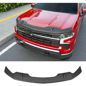 Hood Protector Compatible with 2022-2026 Chevy Silverado LT Hood Deflector Upgraded TPE Shield Replacement for 2022-2026 Chevy silverado Accessories