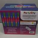 Party City 48pk LED Foam Glow Sticks 14- Glow in the Dark Party Supplies Favors, Colorful Flashing Wand with 3 Modes, Foam Light Up Sticks Bulk Party Pack for Wedding, Birthday, Concert