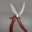 DRAGON RIOT Heavy Duty Poultry Shears - A Must Have Kitchen Shears for Chicken and Meat Cutting - Dishwasher Safe and Stainless Food Kitchen Scissors for Thanksgiving (Burgundy)