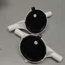 2 Pack Grab Bars for Bathtubs and Showers, 12 Inch Anti Slip Suction Cup Bathroom Grab Bars for Seniors, Heavy Duty Shower Handle Safety Grips for Elderly No Drill Removable (White)