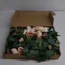 ponatia Small Wedding Arch Flowers (Pack of 2), Artificial Dusty Rose Flowers for Wedding Welcome Signs Decorations and Arch Flower for Wedding Ceremony Reception (Dusty Rose & Blush)
