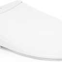 Brondell Thinline T44-EW Swash Electric Bidet Toilet Seat With Thin Profile, Heated,Remote Control, Oscillating Stainless Steel Nozzle, Warm Air Dryer, Night Light, Gentle Close Lid, Elongated