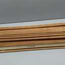 LazBlinds No Tools No Drill Cordless Bamboo Roman Shades, Light Filtering Window Treatment, Roll Up Bamboo Blinds for Window 27'' W x 64'' H, Ceylon Light Russet