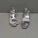 Wild Diva Women's Single Band Chunky Heel Sandal with Ankle Strap Morris-01, 12