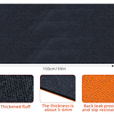 Bylion 3X5 FT Snow Blower Mat Thickened Snow Mats Absorbent Snow Blower Floor MatGarage Containment Mat Accessories for Snow