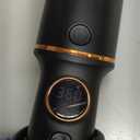 Automatic Rotating Curling Iron  VISKS V668 Pro Ceramic Hair Curler with Keratin-Coated Barrel, Digital Temperature Display, Anti-Scald, 590M Ionic, Tangle-Free, Dual Voltage, 1.5 Inch (Black)