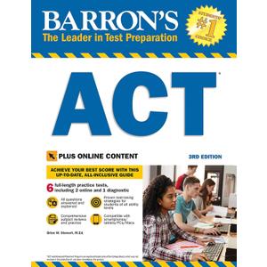 Barron's ACT with Online Tests (Barron's Test Prep)