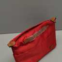 GIVLEFLY Medium Purse Organizer Insert with Zipper, Lightweight Handbag Organizer Insert with Handle, Multiple Pockets for Small Items, Bag Organizer Insert for Tote & HandbagsRed