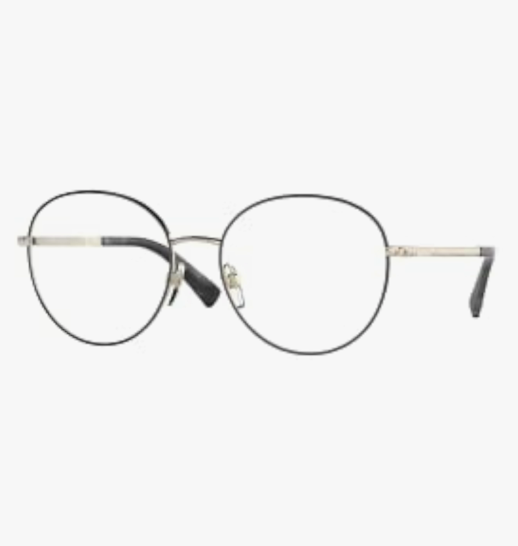 Valentino VA1025-3070 Eyeglass Frame BLACK/LIGHT GOLD w/DEMO LENS 54mm Valentino VA1025-3070 Eyeglass Frame BLACK/LIGHT GOLD w/DEMO LENS 54mm
