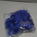 Boao Blue 24 Pieces Poinsettia Flower Christmas Glitter Artificial Poinsettia with Clips Christmas Tree Ornament Decorations for DIY Xmas Wreath Holiday Home Party Decor, 3/4/6 Inches