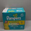 Pampers Baby Diapers - Swaddlers - Size 0, 140 Count, Ultra Absorbent Disposable Newborn Diaper