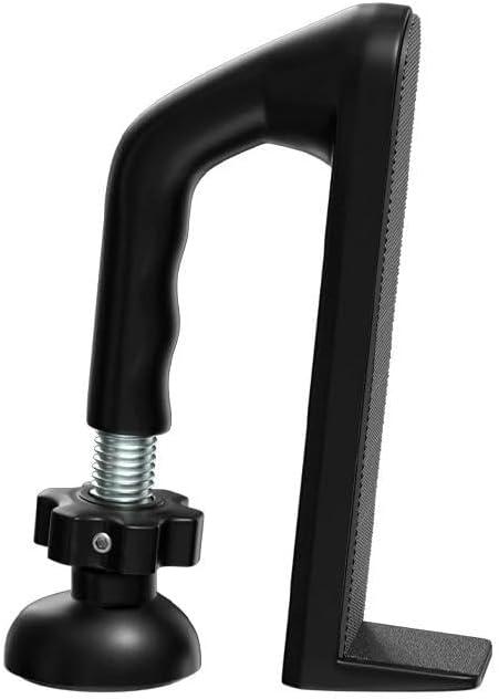 Portable Door Lock for Travel,Door Stopper Security for Hotels/Apartments - Reinforced Locking Device for Extra Safety for Women, Solo Travelers & Kids. (Black)