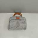 Coobiiya Lunch Bag Lunch Box for Women Men, Small Leakproof Cute Lunch Tote Large Capacity Reusable Insulated Cooler Lunch Container for Work/Office/Picnic/Beach-Grey (Gray)