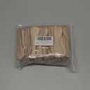 Small Mini Wooden Spoons 50 PCS for Body Scrubs/Sugar Scrubs/Spices/Ice Cream/Bath Salts, 3.93inch