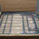 Hercules Folding Metal Bed Frame, 14" Platform Mattress Foundation, No Box Spring Needed, Queen