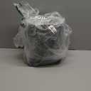 2 Pack 2.7 Gal Bathroom Trash Can with Lid, Automatic Trash Can Small Smart Garbage Can Touchless, Slim Motion Sensor Waterproof Plastic Trash Bins for Bedroom Office Kitchen Toilet Black