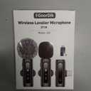 USB C Lavalier Microphone Wireless Mini Mic for Type-C Android Phone/Tablet/PC Video Recording Clip-on Mics with Rotatable Clip&Denoise Recording, Ideal for Vlog Tiktok Youtube Podcast Content Creator