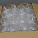 JOLLY CHEF 16 Pack 12oz Gold Plastic Wine Glasses Stemless, Disposable Wine Cupsty, Disposable Plastic Wine Cups for Party, Halloween, Christmas, Thanksgiving