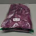 OWENIE Sheer Curtains 72 Inches Long 2 Panels Set, Transparent Light Filtering Plum Sheer Curtain Rod Pocket Clear Drapes for Living Room Bedroom Window Sliding Glass Door, Each 42 x 72 Inch, Plum